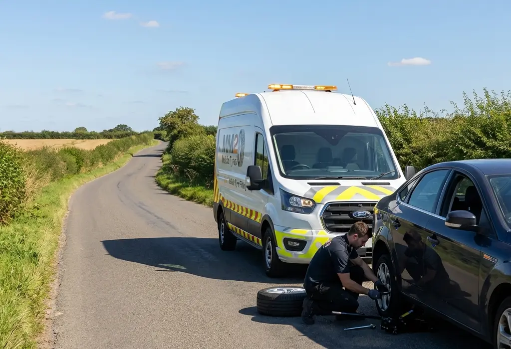 MM2 Mobile Tyres roadside tyre fitting service in Essex